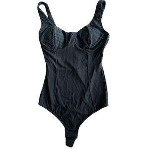 NWT CUPSHE One Piece Bodysuit Top for Women 
Size S in Black